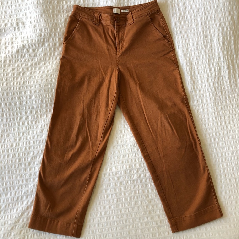 Women's Mid-Rise Straight Leg Chino Pants - A New Day (Target)